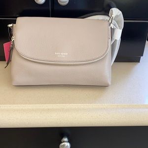 Kate Spade Taupe Crossbody Purse